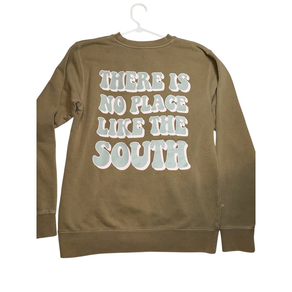 DressUp x Holley Gabrielle Tan There Is No Place Like The South Sweatshirt S